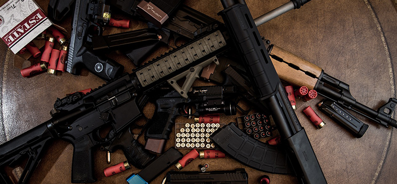 Armas de fuego en casa de civiles